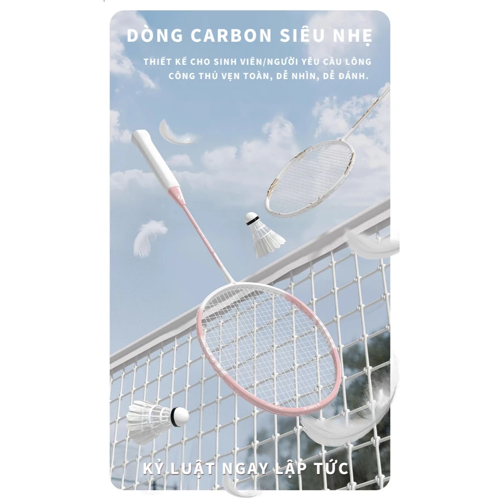 Vợt Cầu Lông TOUTOU Vợt Cao Cấp - Ảnh 9