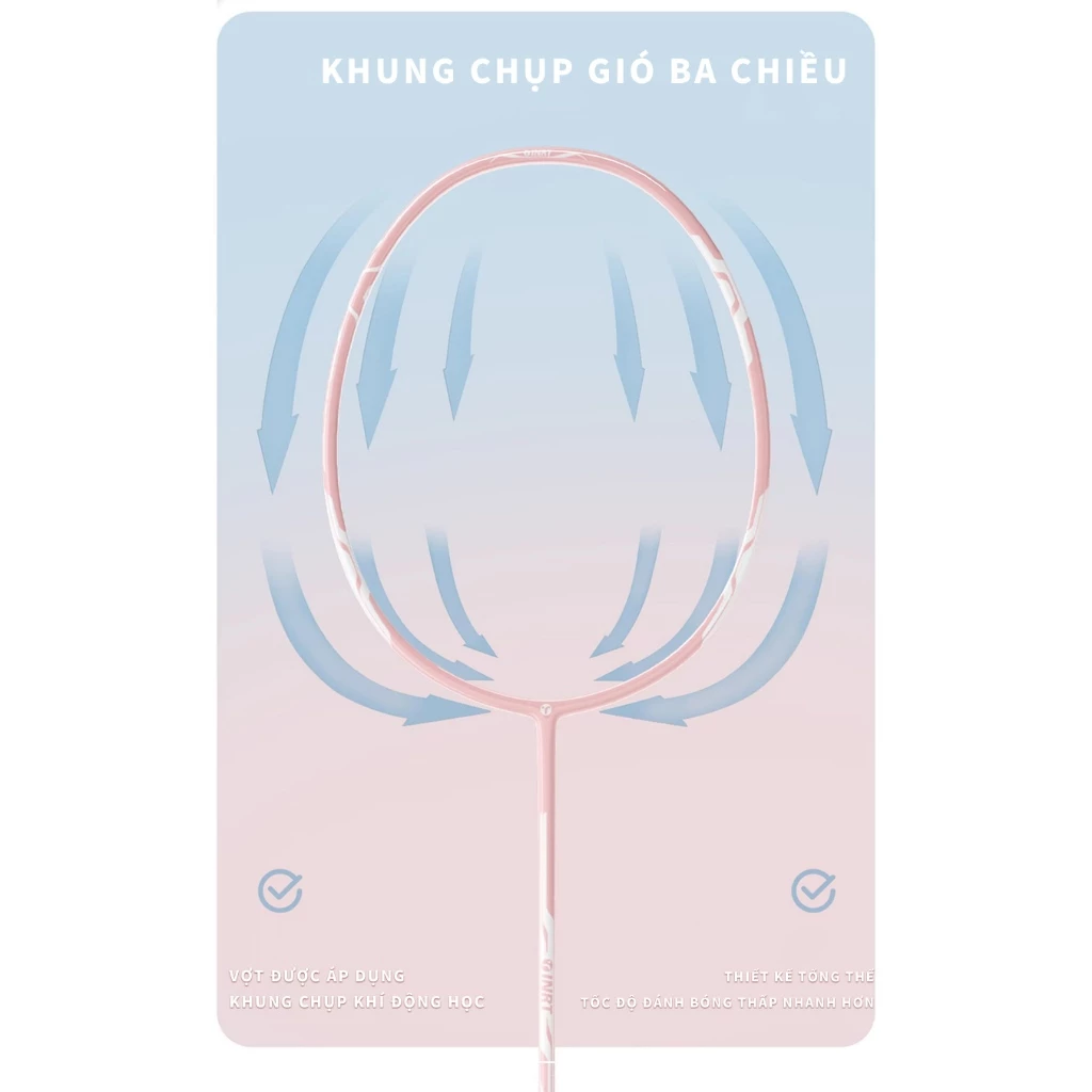 Vợt Cầu Lông TOUTOU Vợt Cao Cấp - Ảnh 5